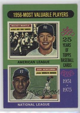 1975 Topps - [Base] #194 - Most Valuable Players - Mickey Mantle, Don Newcombe