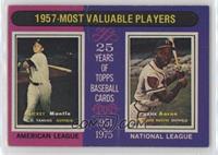 Most Valuable Players - Mickey Mantle, Hank Aaron [Poor to Fair]