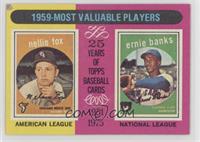 Most Valuable Players - Nellie Fox, Ernie Banks [Poor to Fair]