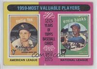 Most Valuable Players - Nellie Fox, Ernie Banks [Poor to Fair]