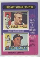 Most Valuable Players - Roger Maris, Dick Groat [Good to VG‑EX]