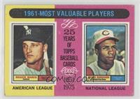 Most Valuable Players - Roger Maris, Frank Robinson [Poor to Fair]