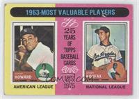 Most Valuable Players -  Elston Howard, Sandy Koufax [Good to VG̴…