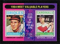 Most Valuable Players - Brooks Robinson, Ken Boyer [JSA Certified COA…