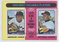 Most Valuable Players - Zoilo Versalles, Willie Mays