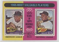 Most Valuable Players - Zoilo Versalles, Willie Mays [Good to VG̴…