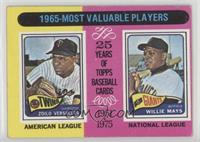 Most Valuable Players - Zoilo Versalles, Willie Mays [Poor to Fair]