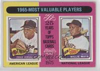 Most Valuable Players - Zoilo Versalles, Willie Mays [Good to VG̴…