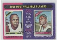 Most Valuable Players - Frank Robinson, Roberto Clemente [Good to VG&…