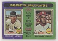 Most Valuable Players - Denny McLain, Bob Gibson