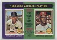 Most Valuable Players - Denny McLain, Bob Gibson [Good to VG‑EX]