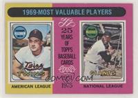 Most Valuable Players - Harmon Killebrew, Willie McCovey