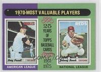 Most Valuable Players - Boog Powell, Johnny Bench