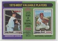 Most Valuable Players - Boog Powell, Johnny Bench