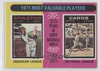 Most Valuable Players - Vida Blue, Joe Torre [COMC RCR Poor]