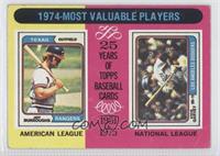 Most Valuable Players - Jeff Burroughs, Steve Garvey [Poor to Fair]