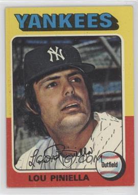 1975 Topps - [Base] #217 - Lou Piniella