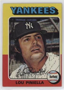 1975 Topps - [Base] #217 - Lou Piniella