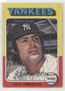 1975 Topps - [Base] #217 - Lou Piniella