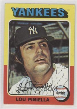 1975 Topps - [Base] #217 - Lou Piniella