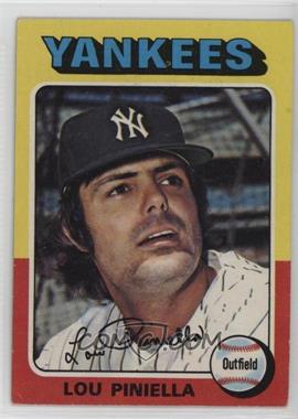 1975 Topps - [Base] #217 - Lou Piniella