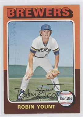 1975 Topps - [Base] #223.1 - Robin Yount
