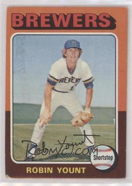 1975 Topps - [Base] #223.1 - Robin Yount