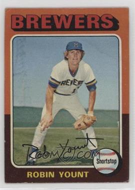 1975 Topps - [Base] #223.1 - Robin Yount