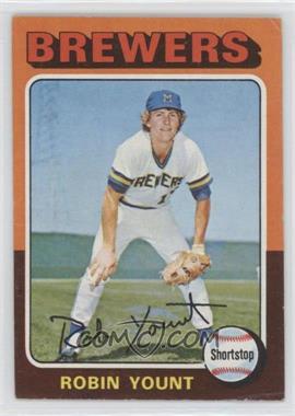 1975 Topps - [Base] #223.2 - Robin Yount ("Blue Puddle") [Good to VG‑EX]