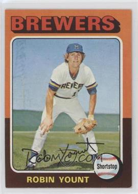 1975 Topps - [Base] #223.2 - Robin Yount ("Blue Puddle")