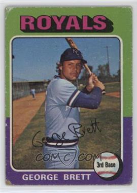 1975 Topps - [Base] #228 - George Brett [Good to VG‑EX]