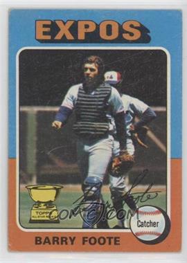1975 Topps - [Base] #229 - Barry Foote [Good to VG‑EX]
