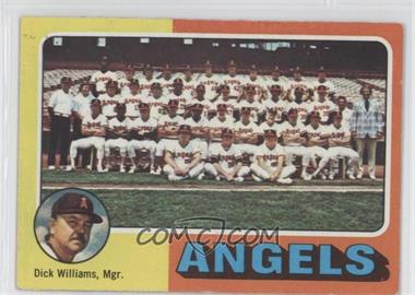 1975 Topps - [Base] #236 - Team Checklist - California Angels Team, Dick Williams)