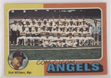 1975 Topps - [Base] #236 - Team Checklist - California Angels Team, Dick Williams)