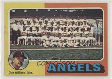 1975 Topps - [Base] #236 - Team Checklist - California Angels Team, Dick Williams)
