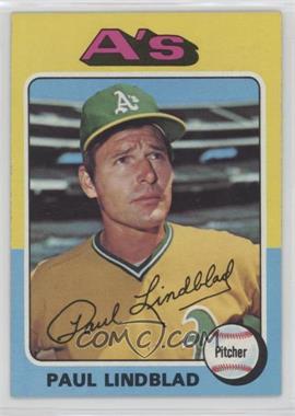 1975 Topps - [Base] #278 - Paul Lindblad