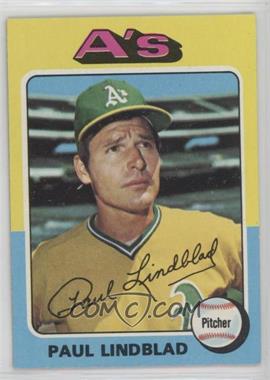 1975 Topps - [Base] #278 - Paul Lindblad