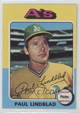 1975 Topps - [Base] #278 - Paul Lindblad