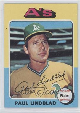 1975 Topps - [Base] #278 - Paul Lindblad