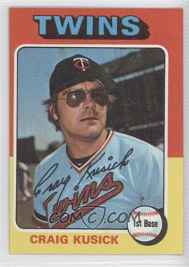 1975 Topps - [Base] #297 - Craig Kusick