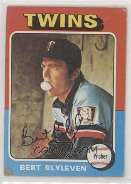 1975 Topps - [Base] #30 - Bert Blyleven [Good to VG‑EX]