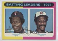 League Leaders - Rod Carew, Ralph Garr