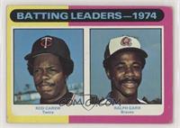 League Leaders - Rod Carew, Ralph Garr [Poor to Fair]