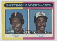 League Leaders - Rod Carew, Ralph Garr [Poor to Fair]