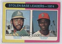 League Leaders - Billy North, Lou Brock [Good to VG‑EX]