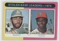 League Leaders - Billy North, Lou Brock [Good to VG‑EX]