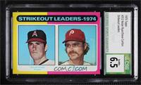 League Leaders - Nolan Ryan, Steve Carlton [CSG 6.5 Ex/NM+]