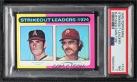 League Leaders - Nolan Ryan, Steve Carlton [PSA 7 NM]