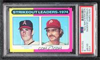 League Leaders - Nolan Ryan, Steve Carlton [PSA 6 EX‑MT]