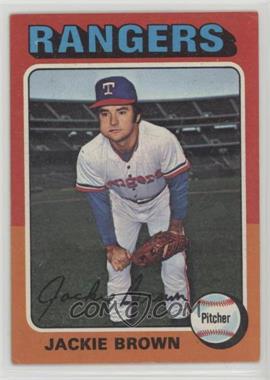 1975 Topps - [Base] #316 - Jackie Brown [Good to VG‑EX]